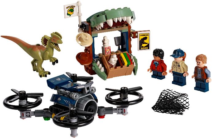 Конструктор LEGO (ЛЕГО) Jurassic World 75934 Dilophosaurus on the Loose