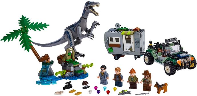 Конструктор LEGO (ЛЕГО) Jurassic World 75935 Baryonyx Face-Off: The Treasure Hunt