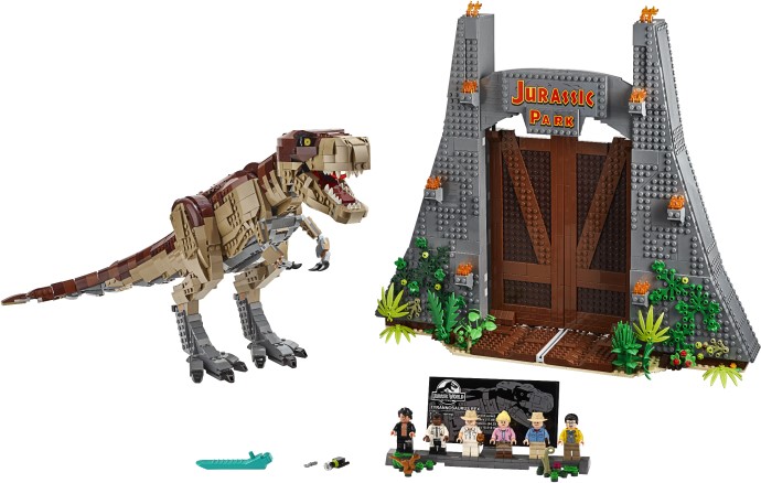 Конструктор LEGO (ЛЕГО) Jurassic World 75936 Jurassic Park: T. rex Rampage