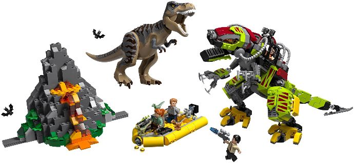 Конструктор LEGO (ЛЕГО) Jurassic World 75938 T. rex vs Dino-Mech Battle