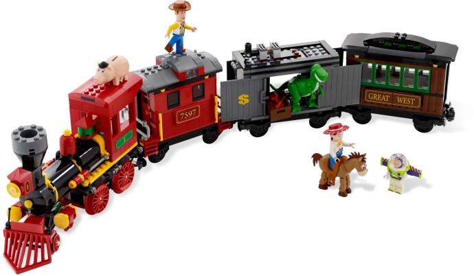 Конструктор LEGO (ЛЕГО) Toy Story 7597 Western Train Chase