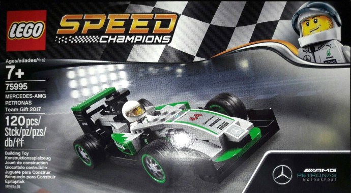 Конструктор LEGO (ЛЕГО) Speed Champions 75995 Mercedes AMG Petronas Team Gift 2017