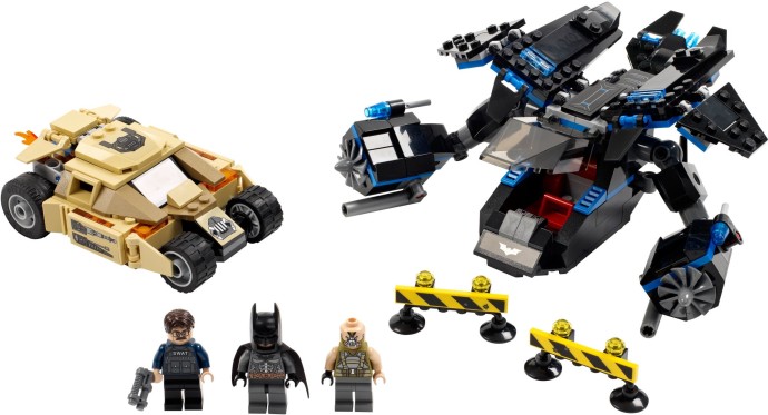 Конструктор LEGO (ЛЕГО) DC Comics Super Heroes 76001 The Bat vs. Bane: Tumbler Chase
