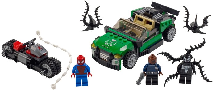Конструктор LEGO (ЛЕГО) Marvel Super Heroes 76004 Spider-Man: Spider-Cycle Chase