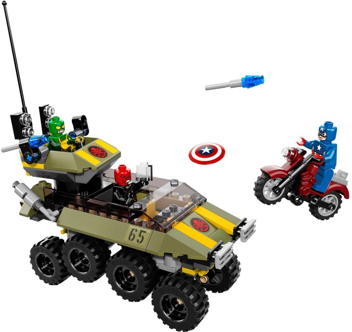 Конструктор LEGO (ЛЕГО) Marvel Super Heroes 76017 Avengers: Captain America vs. Hydra