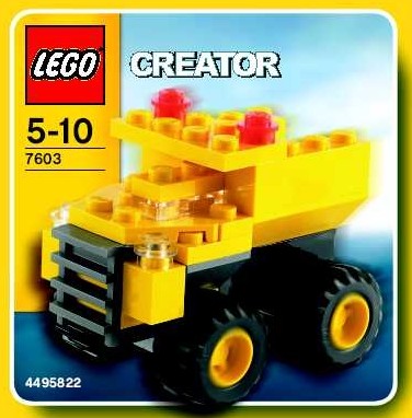 Конструктор LEGO (ЛЕГО) Creator 7603 Dump Truck