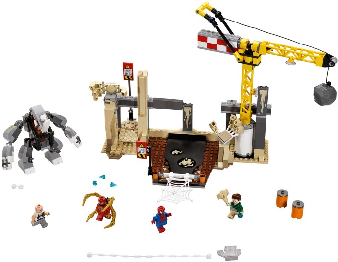 Конструктор LEGO (ЛЕГО) Marvel Super Heroes 76037 Rhino and Sandman Super Villain Team-up
