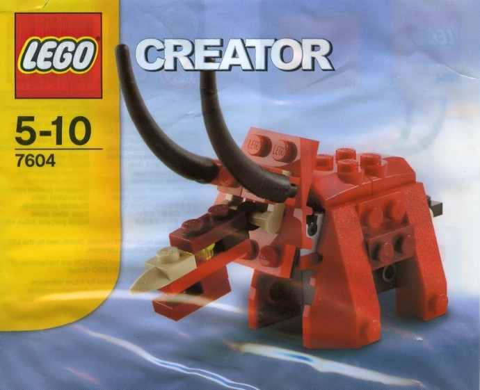 Конструктор LEGO (ЛЕГО) Creator 7604 Triceratops