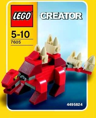 Конструктор LEGO (ЛЕГО) Creator 7605 Stegosaurus