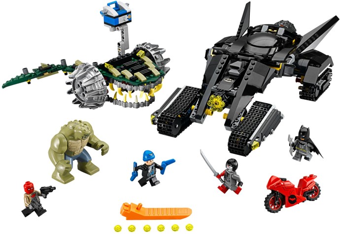 Конструктор LEGO (ЛЕГО) DC Comics Super Heroes 76055 Batman: Killer Croc Sewer Smash