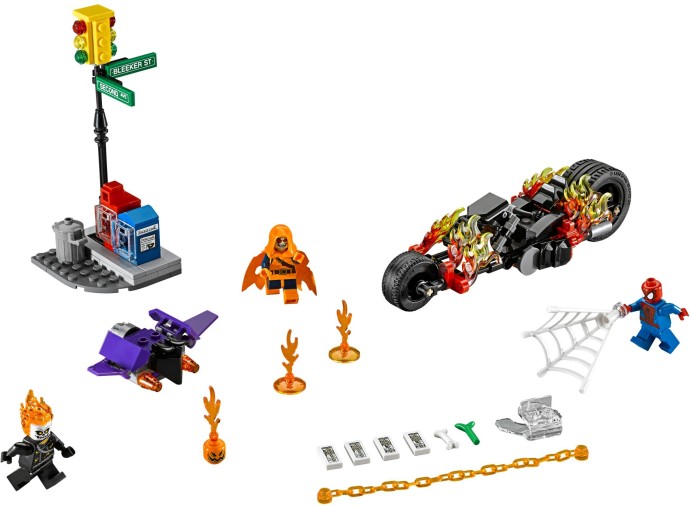 Конструктор LEGO (ЛЕГО) Marvel Super Heroes 76058 Spider-Man: Ghost Rider Team-Up
