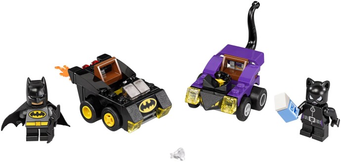 Конструктор LEGO (ЛЕГО) DC Comics Super Heroes 76061 Mighty Micros: Batman vs. Catwoman