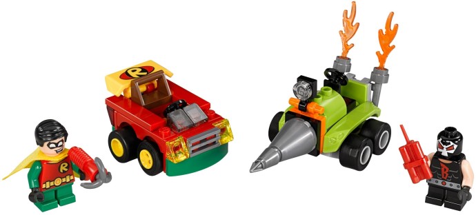 Конструктор LEGO (ЛЕГО) DC Comics Super Heroes 76062 Mighty Micros: Robin vs. Bane