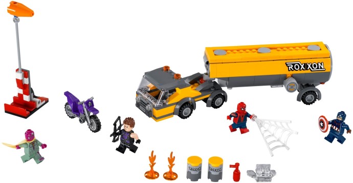 Конструктор LEGO (ЛЕГО) Marvel Super Heroes 76067 Tanker Truck Takedown