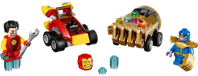 Конструктор LEGO (ЛЕГО) Marvel Super Heroes 76072 Mighty Micros: Iron Man vs. Thanos