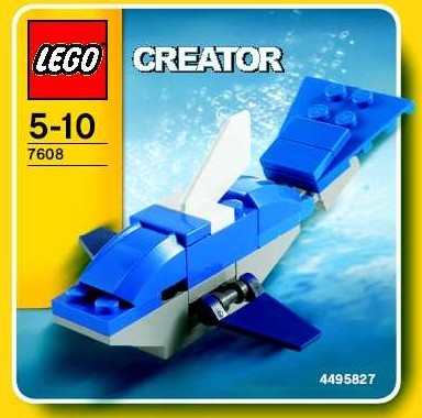 Конструктор LEGO (ЛЕГО) Creator 7608 Dolphin