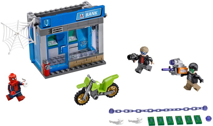 Конструктор LEGO (ЛЕГО) Marvel Super Heroes 76082 ATM Heist Battle