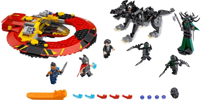 Конструктор LEGO (ЛЕГО) Marvel Super Heroes 76084 The Ultimate Battle for Asgard