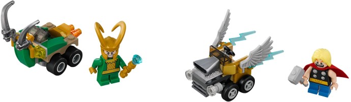 Конструктор LEGO (ЛЕГО) Marvel Super Heroes 76091 Mighty Micros: Thor vs. Loki