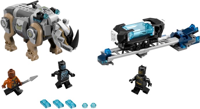 Конструктор LEGO (ЛЕГО) Marvel Super Heroes 76099 Rhino Face-Off by the Mine