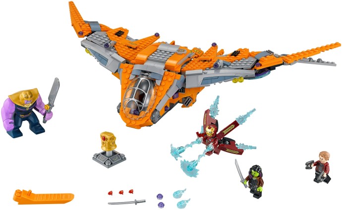 Конструктор LEGO (ЛЕГО) Marvel Super Heroes 76107 Thanos: Ultimate Battle