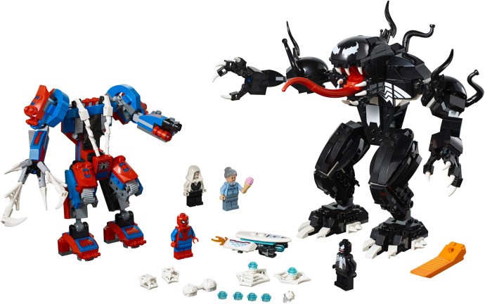 Конструктор LEGO (ЛЕГО) Marvel Super Heroes 76115 Spider Mech vs. Venom 
