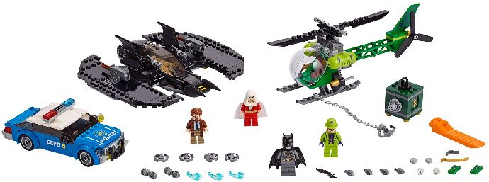Конструктор LEGO (ЛЕГО) DC Comics Super Heroes 76120 Batwing and The Riddler Heist
