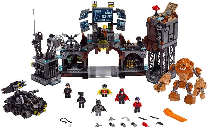 Конструктор LEGO (ЛЕГО) DC Comics Super Heroes 76122 Batcave Clayface Invasion