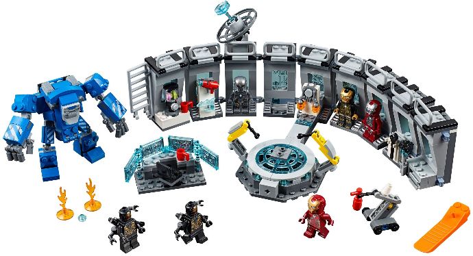 Конструктор LEGO (ЛЕГО) Marvel Super Heroes 76125 Iron Man Hall of Armour