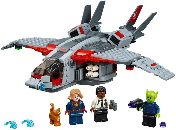 Конструктор LEGO (ЛЕГО) Marvel Super Heroes 76127 Captain Marvel and The Skrull Attack