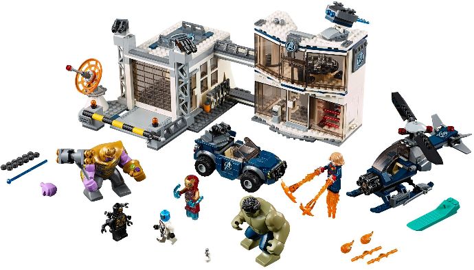 Конструктор LEGO (ЛЕГО) Marvel Super Heroes 76131 Avengers Compound Battle