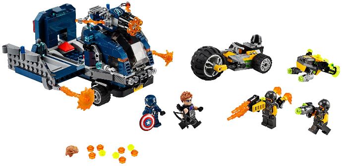 Конструктор LEGO (ЛЕГО) Marvel Super Heroes 76143 Avengers Truck Take-down