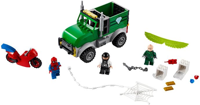 Конструктор LEGO (ЛЕГО) Marvel Super Heroes 76147 Vulture's Trucker Robbery