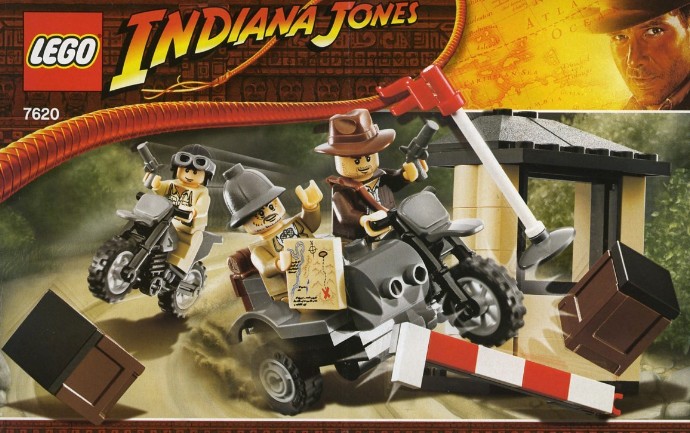 Конструктор LEGO (ЛЕГО) Indiana Jones 7620 Indiana Jones Motorcycle Chase