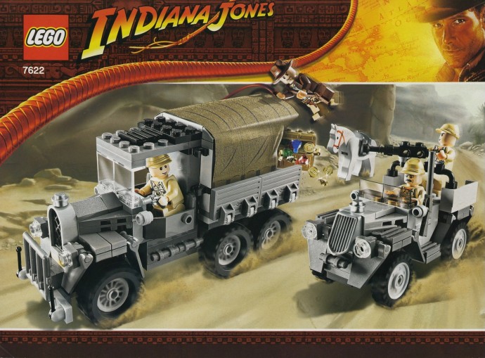 Конструктор LEGO (ЛЕГО) Indiana Jones 7622 Race for the Stolen Treasure