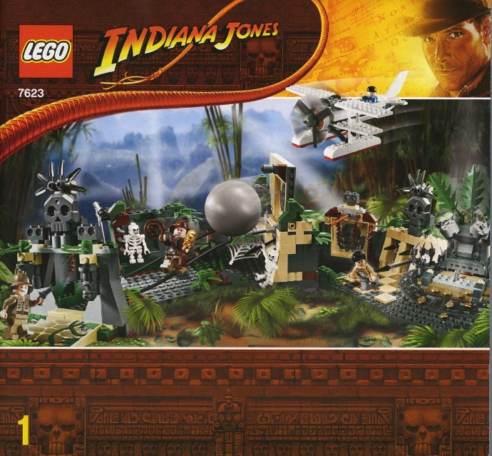 Конструктор LEGO (ЛЕГО) Indiana Jones 7623 Temple Escape