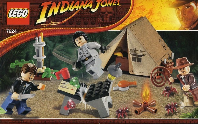 Конструктор LEGO (ЛЕГО) Indiana Jones 7624 Jungle Duel