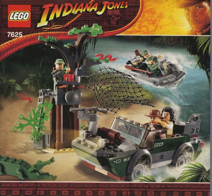 Конструктор LEGO (ЛЕГО) Indiana Jones 7625 River Chase