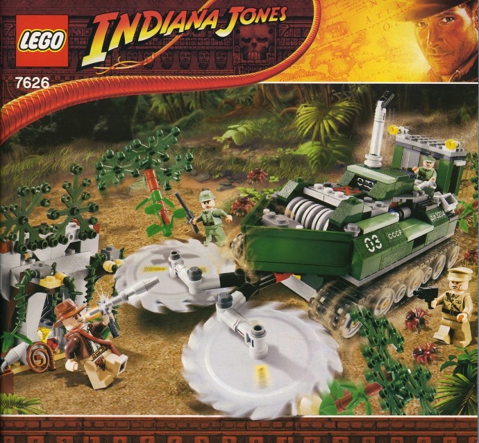 Конструктор LEGO (ЛЕГО) Indiana Jones 7626 Jungle Cutter
