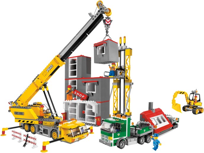 Конструктор LEGO (ЛЕГО) City 7633 Construction Site