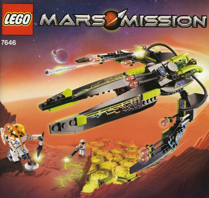 Конструктор LEGO (ЛЕГО) Space 7646 ETX Alien Infiltrator