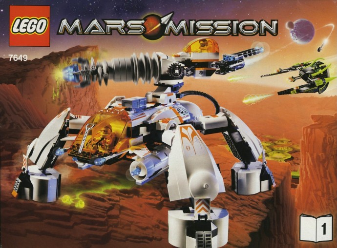 Конструктор LEGO (ЛЕГО) Space 7649 MT-201 Ultra-Drill Walker