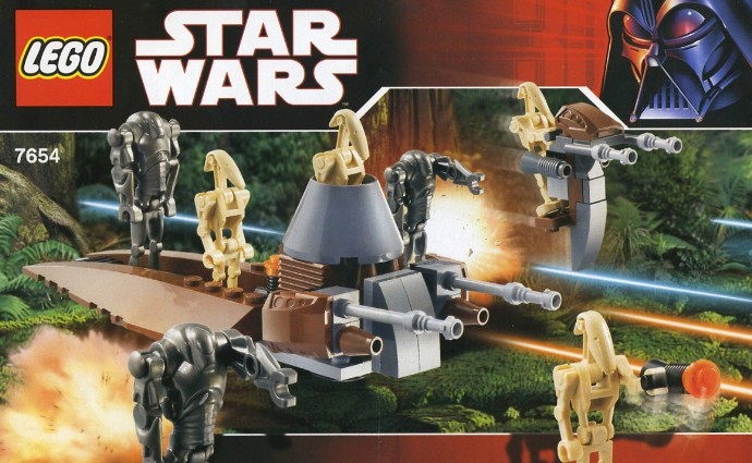 Конструктор LEGO (ЛЕГО) Star Wars 7654 Droids Battle Pack
