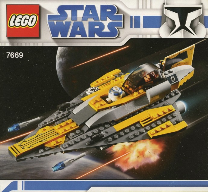 Конструктор LEGO (ЛЕГО) Star Wars 7669 Anakin's Jedi Starfighter