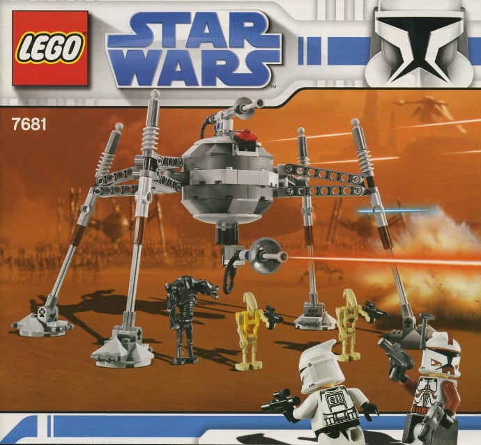 Конструктор LEGO (ЛЕГО) Star Wars 7681 Separatist Spider Droid