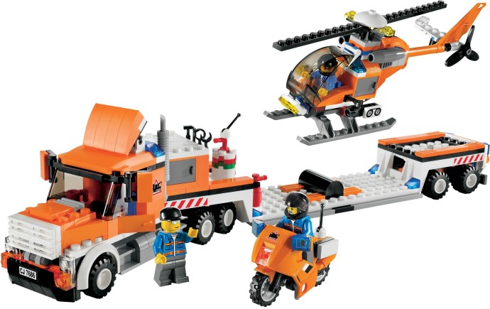 Конструктор LEGO (ЛЕГО) City 7686 Helicopter Transporter