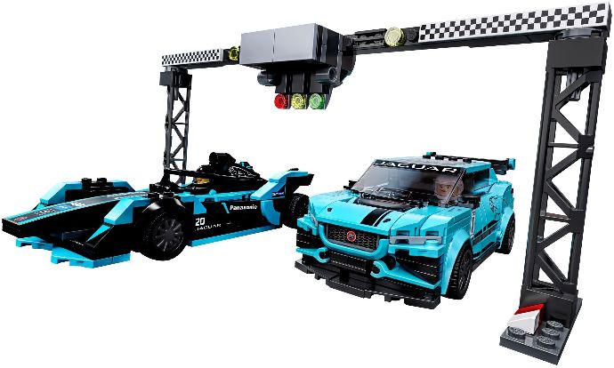 Конструктор LEGO (ЛЕГО) Speed Champions 76898 Formula E Panasonic Jaguar Racing GEN2 Car & Jaguar I-PACE eTROPHY
