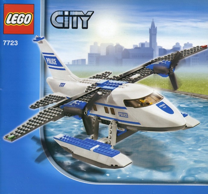 Конструктор LEGO (ЛЕГО) City 7723 Police Pontoon Plane