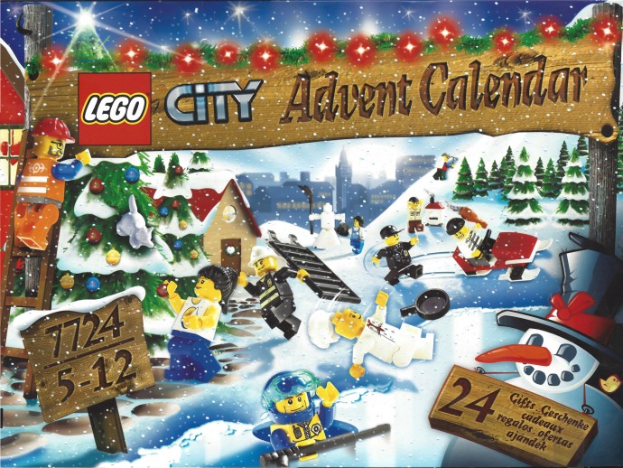 Конструктор LEGO (ЛЕГО) City 7724 City Advent Calendar