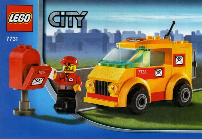 Конструктор LEGO (ЛЕГО) City 7731 Mail Van